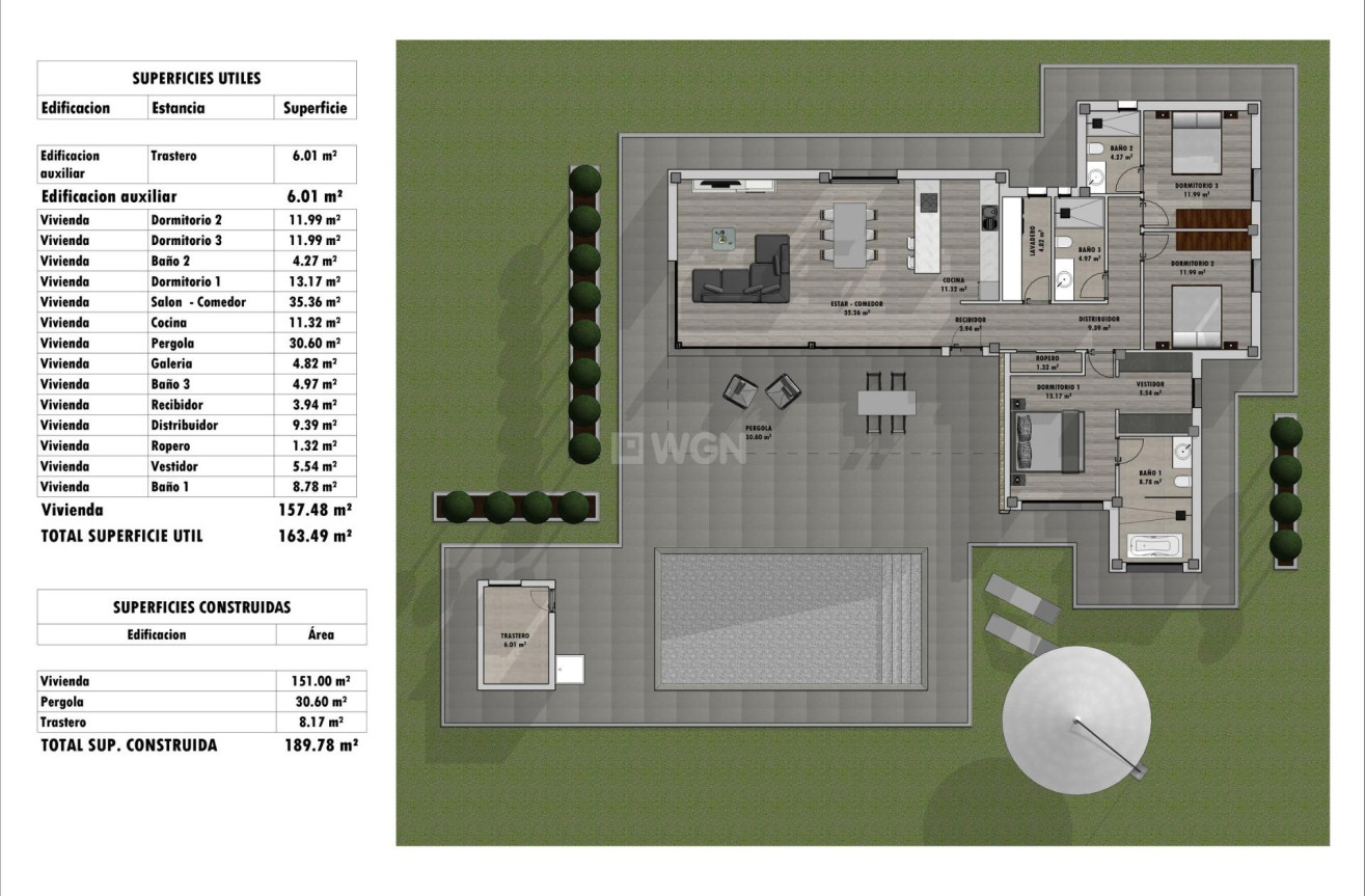 Obra nueva - Villa - Aspe - Poligono 19