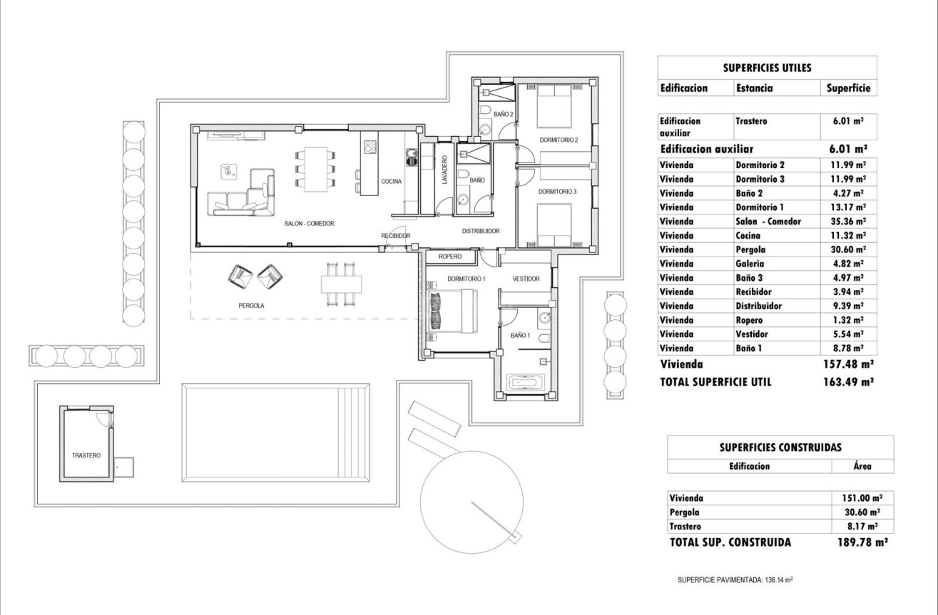 Obra nueva - Villa - Aspe - Poligono 19
