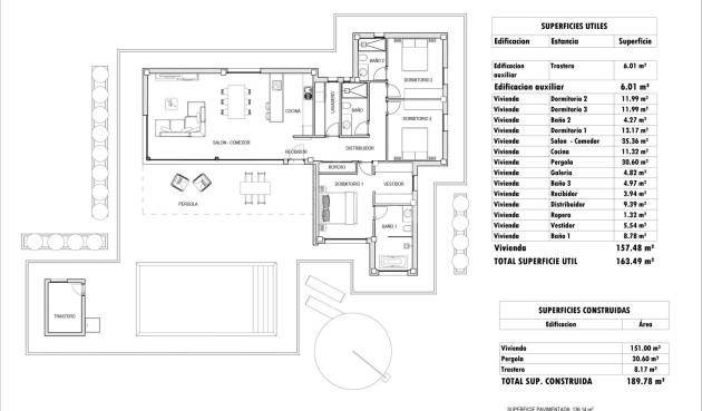 Obra nueva - Villa - Aspe - Poligono 19