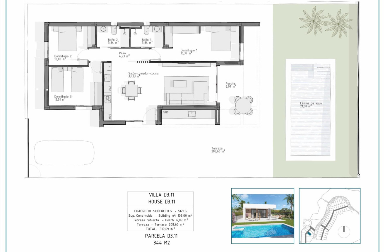New Build - Villa - Vera - Pueblo Salinas