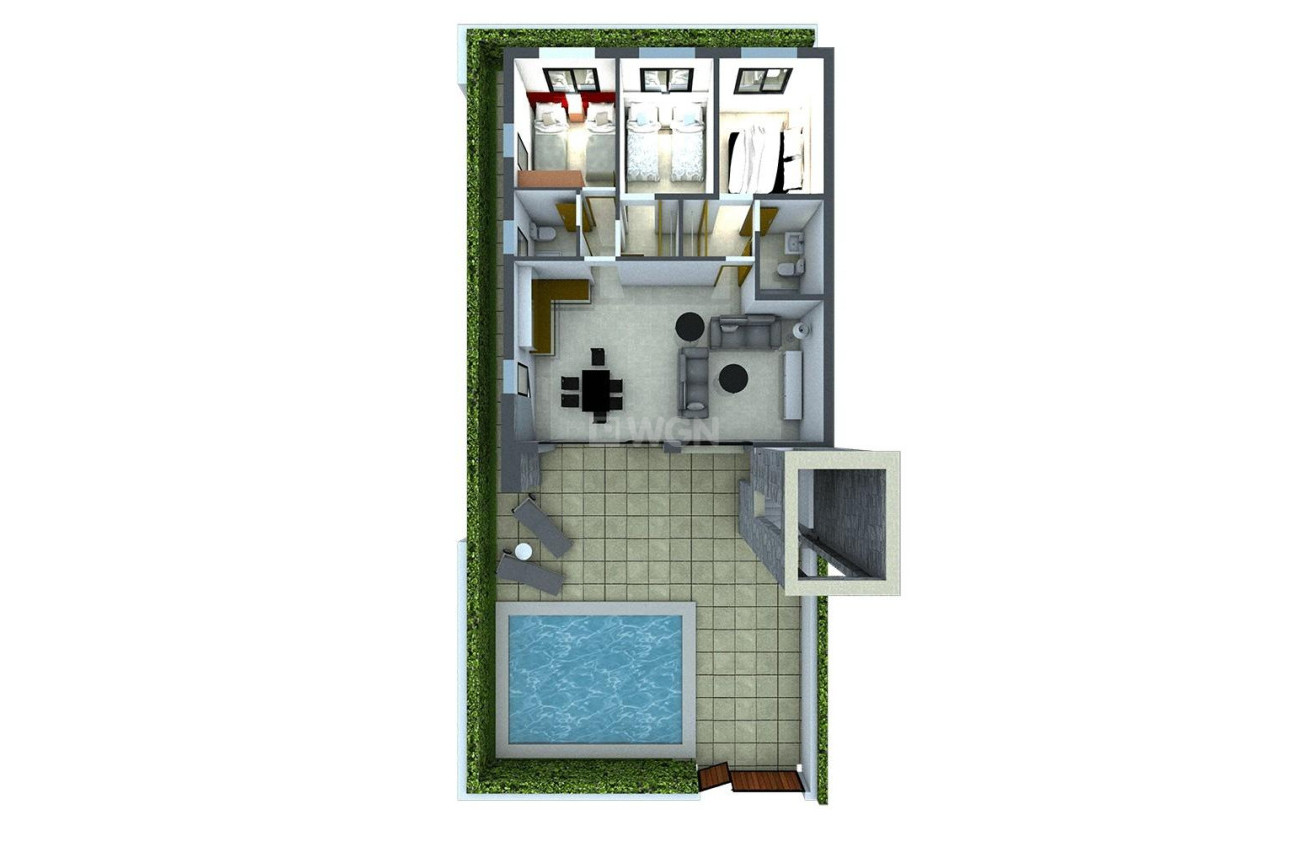 Nowy budynek - Villa - Fuente Álamo - La Pinilla