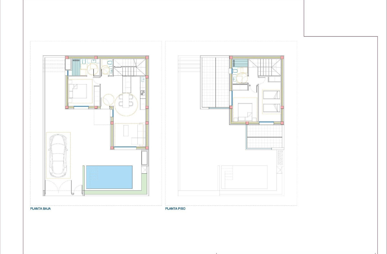 Nowy budynek - Villa - San Fulgencio - Polideportivo