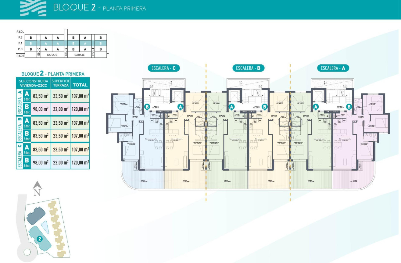 Obra nueva - Apartamento / piso - Los Alcázares - Serena Golf