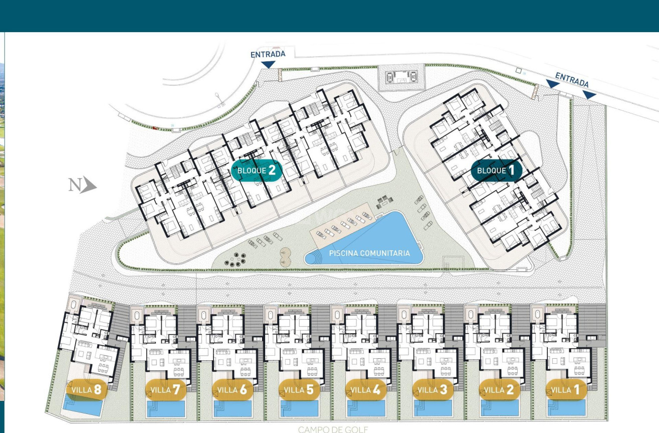 New Build - Apartment / flat - Los Alcázares - Serena Golf