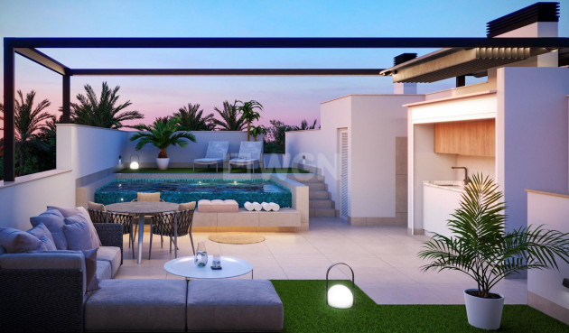 Nowy budynek - Bungalow - Pilar de la Horadada - parques de Andromeda