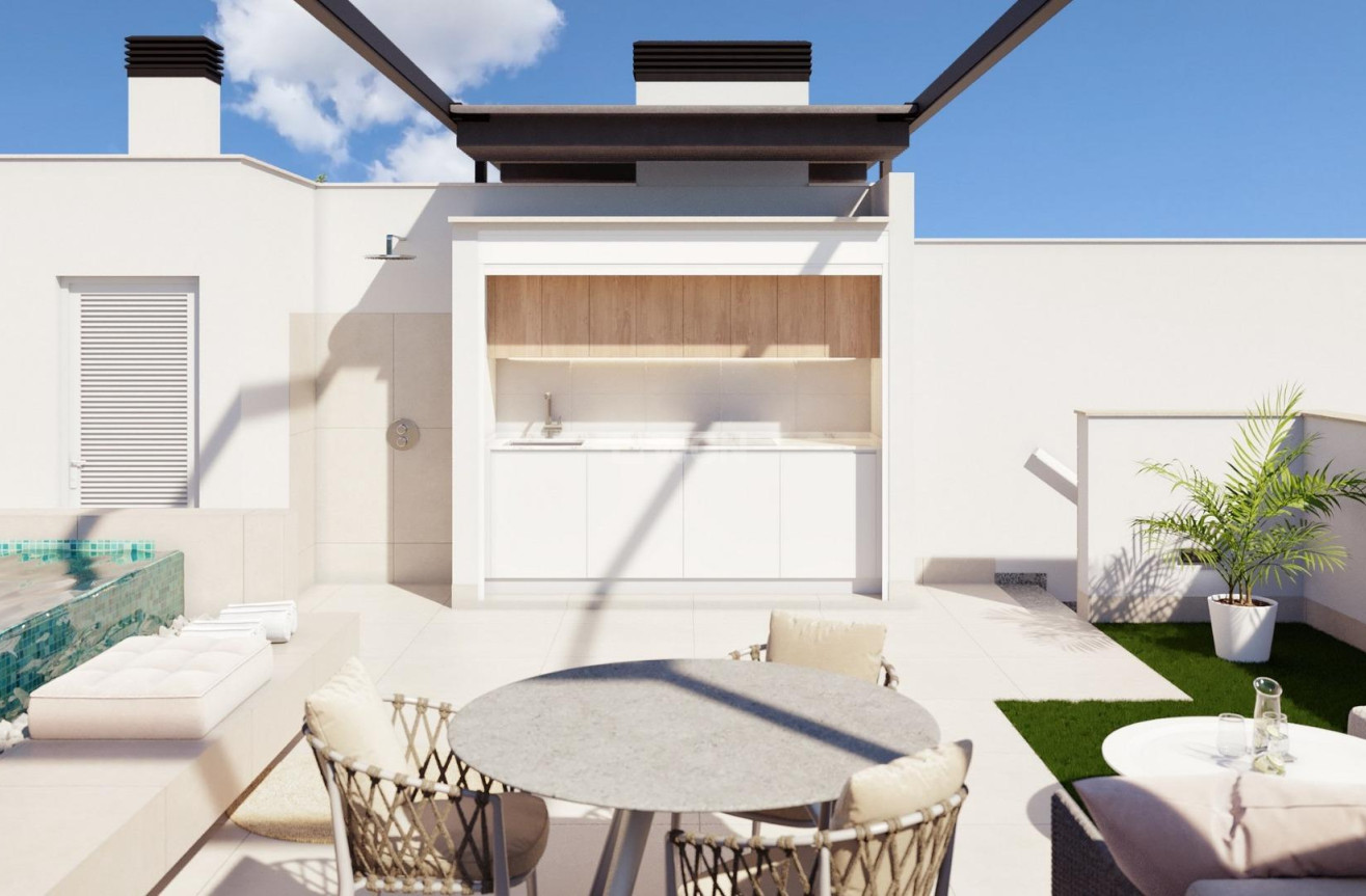 Nowy budynek - Bungalow - Pilar de la Horadada - parques de Andromeda