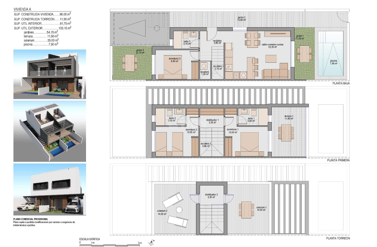 Neue Gebäude - Villa - San Javier - Santiago De La Ribera