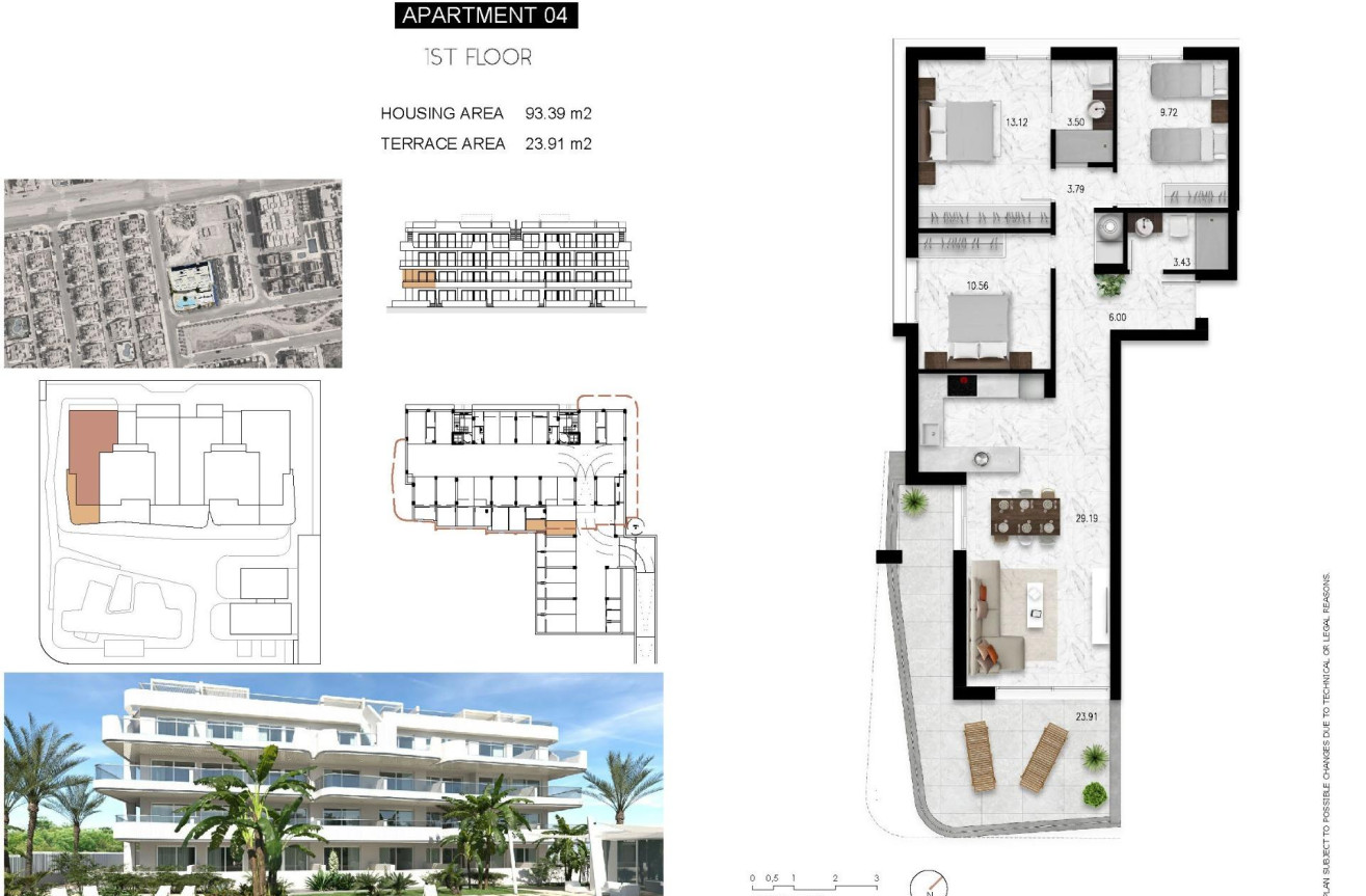 New Build - Apartment / flat - Orihuela Costa - Lomas de Cabo Roig