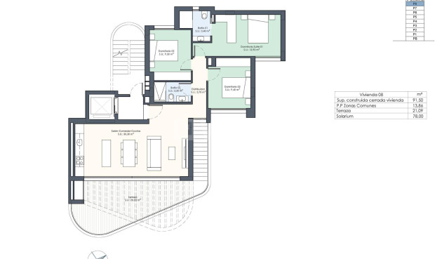 Nowy budynek - Daszek - Guardamar del Segura - Avenida del Puerto