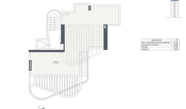 Nowy budynek - Daszek - Guardamar del Segura - Avenida del Puerto