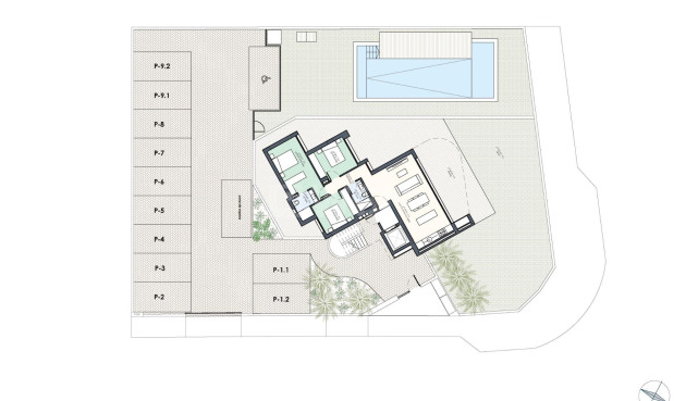 Nowy budynek - Daszek - Guardamar del Segura - Avenida del Puerto
