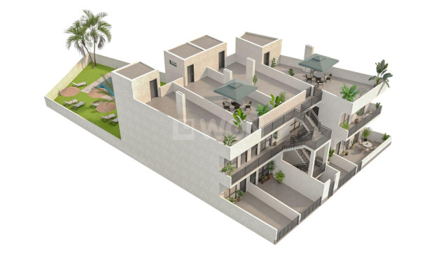 Neue Gebäude - Bungalow - Hondón de las Nieves - La Canalosa