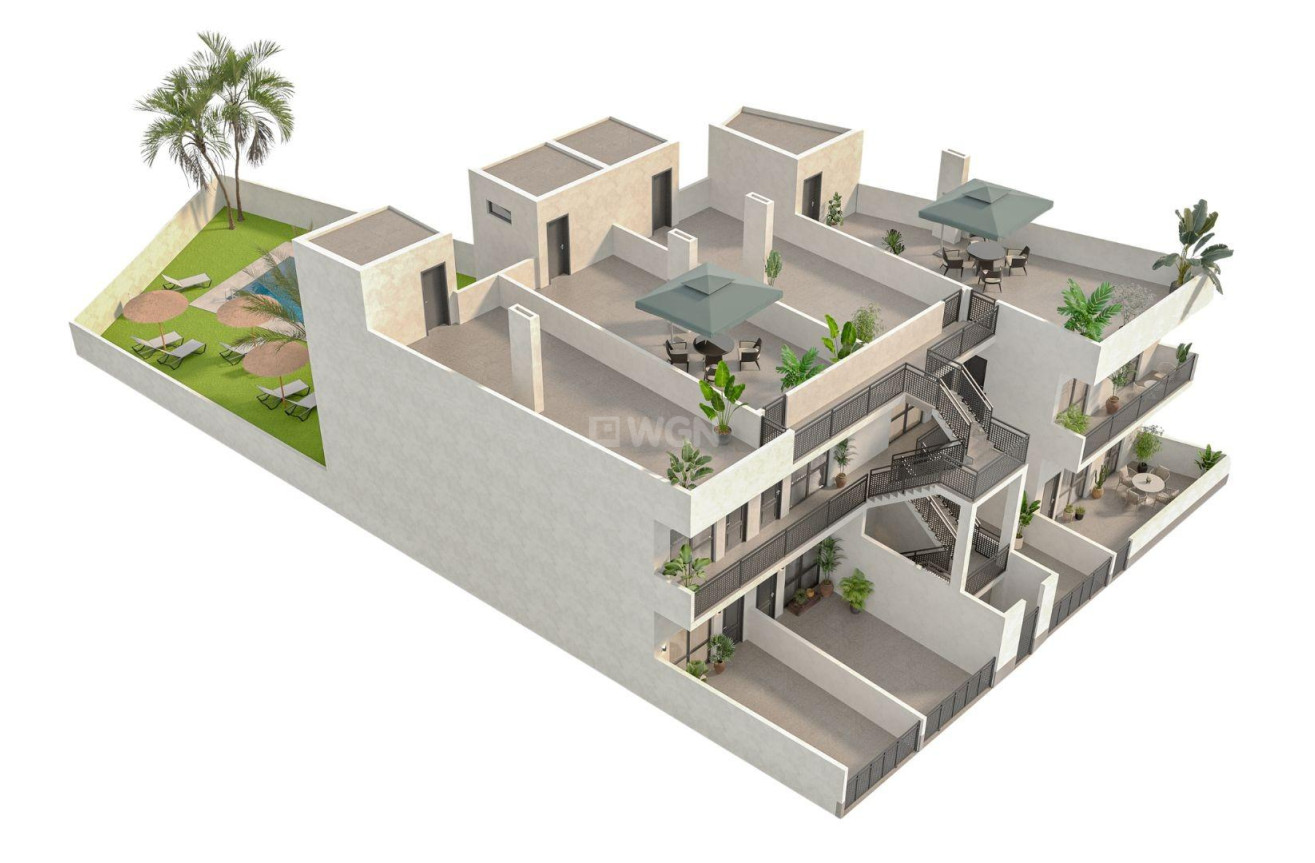 New Build - Bungalow - Hondón de las Nieves - La Canalosa