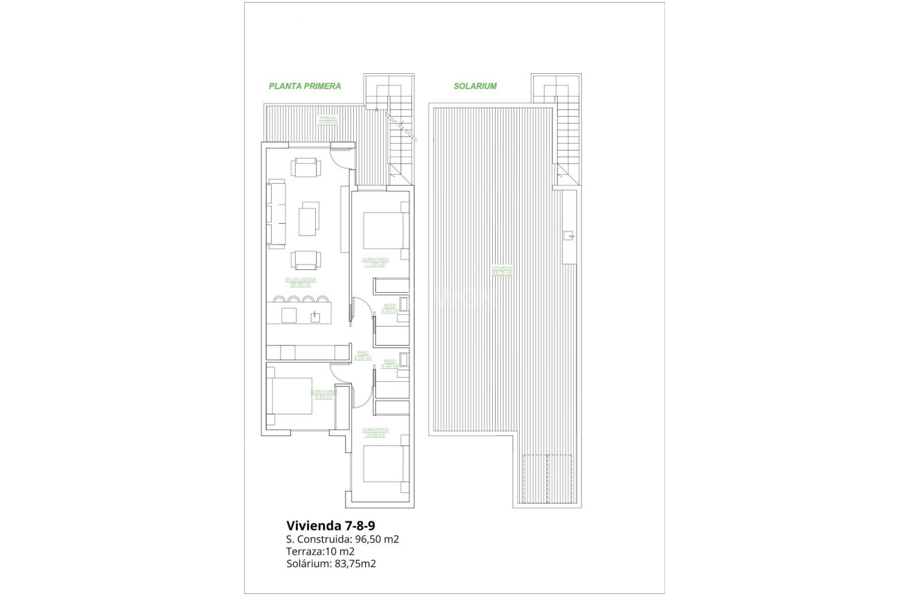 Neue Gebäude - Bungalow - San Pedro del Pinatar - Los Antolinos