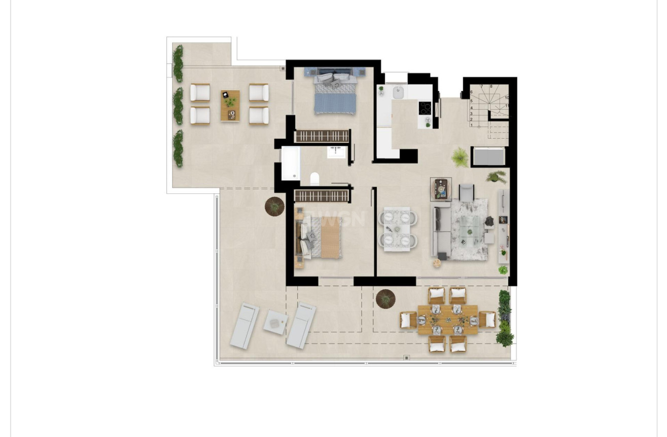 Nowy budynek - Mieszkanie w bloku - Sotogrande - San Roque Club