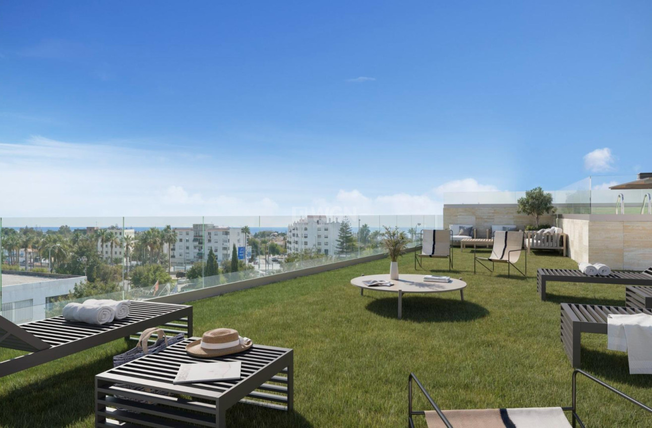 Nowy budynek - Mieszkanie w bloku - San Pedro de Alcántara - pueblo