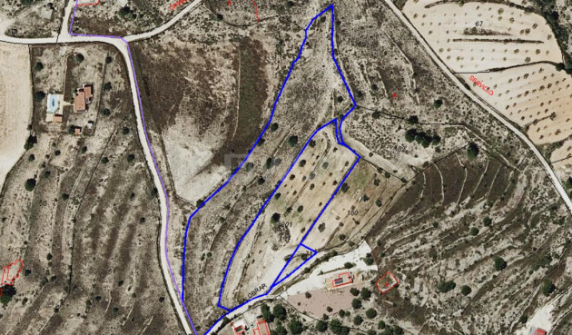 Wiederverkauf - Grundstück / Grundstück - Pinoso - Inland