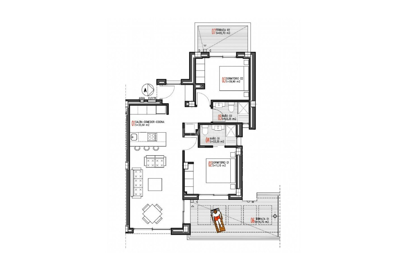 Odsprzedaż - Mieszkanie w bloku - Orihuela Costa - La Zenia