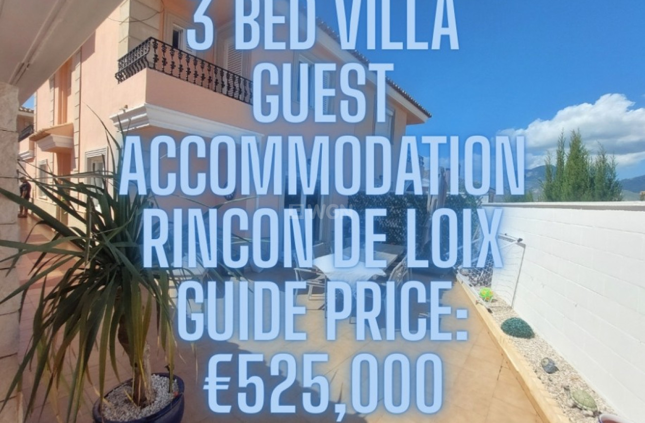 Reventa - Villa - Benidorm - Costa Blanca