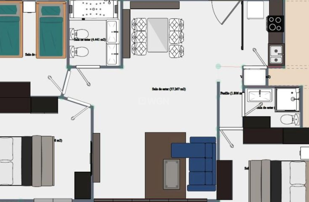 Odsprzedaż - Mieszkanie w bloku - Torrevieja - Costa Blanca