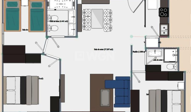 Odsprzedaż - Mieszkanie w bloku - Torrevieja - Costa Blanca