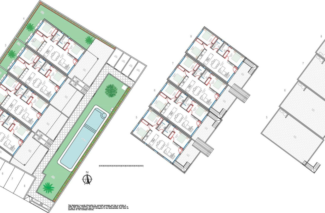 Nowy budynek - Bungalow - Pilar de la Horadada - Parque del Mediterraneo