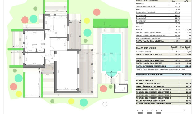 Nowy budynek - Villa - Pinoso - Rodriguillo