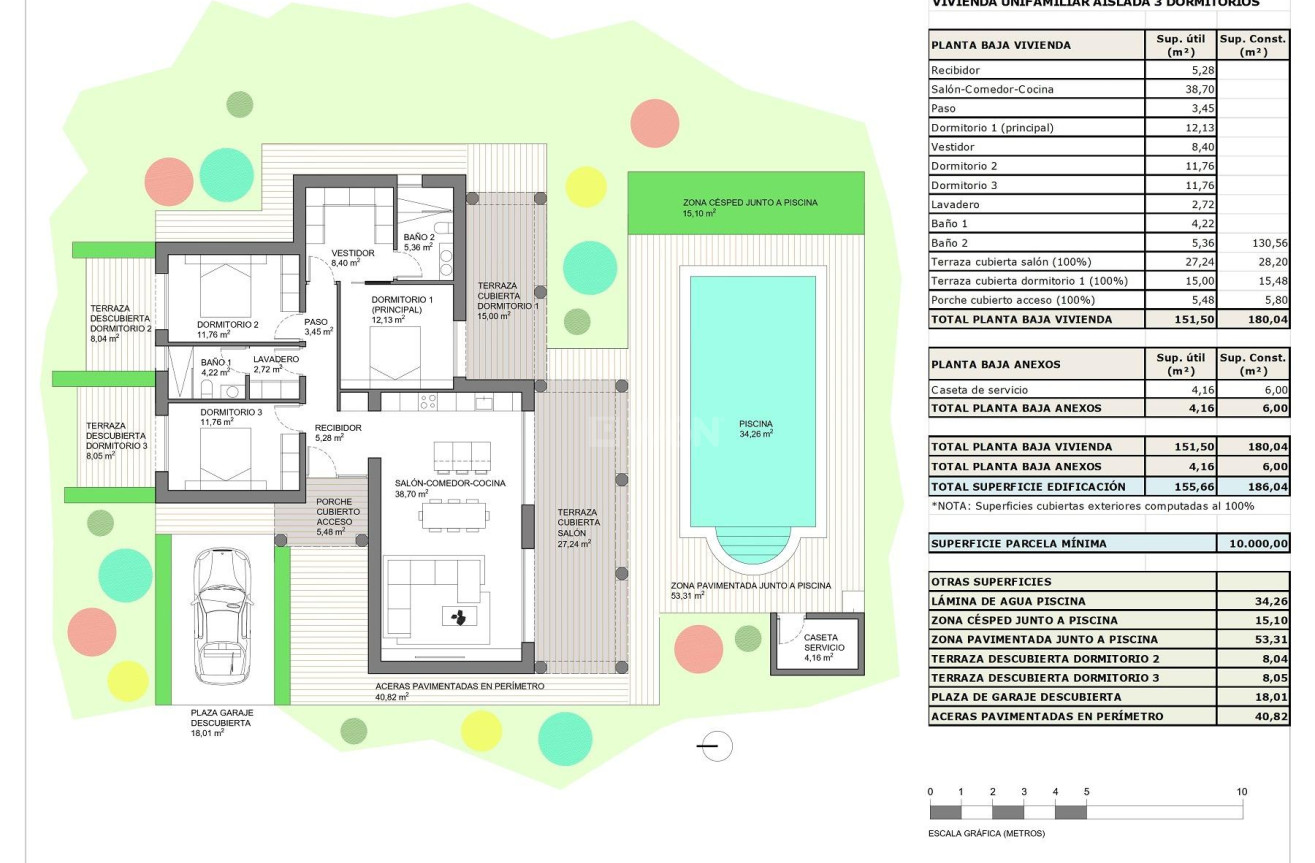 Nowy budynek - Villa - Pinoso - Rodriguillo