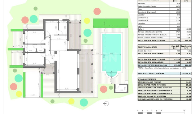 Nowy budynek - Villa - Pinoso - Rodriguillo