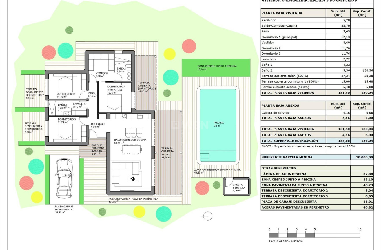Nowy budynek - Villa - Pinoso - Rodriguillo