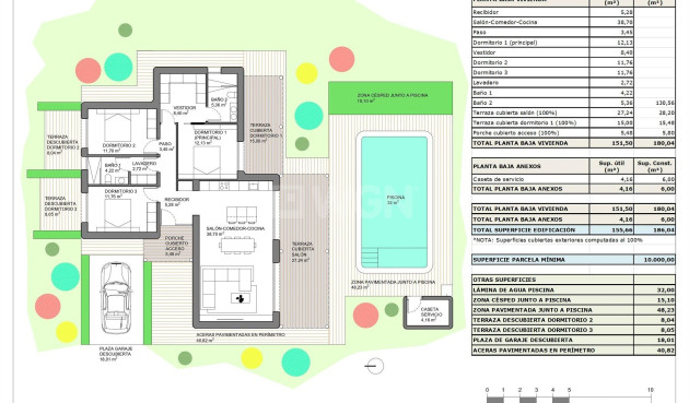 Nowy budynek - Villa - Pinoso - Rodriguillo