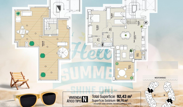 Nowy budynek - Daszek - La Manga del Mar Menor - La Manga