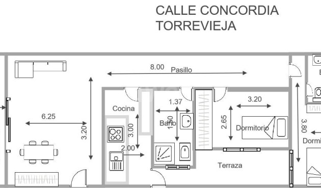 Wiederverkauf - Wohnung - Torrevieja - Estacion De Autobuses