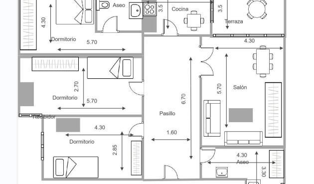 Wiederverkauf - Wohnung - Callosa de Segura - Paseo De La Estacion