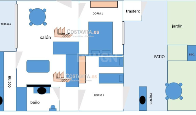 Resale - Apartment / flat - Torrevieja - Los Frutales