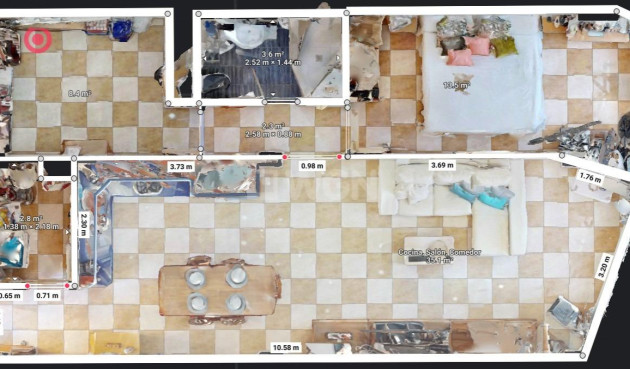 Odsprzedaż - Mieszkanie w bloku - Torrevieja - Puerto Deportivo Marina Salinas