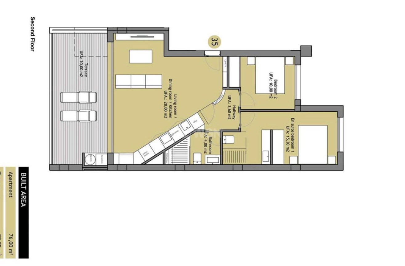 Odsprzedaż - Mieszkanie w bloku - Orihuela - Las Colinas Golf