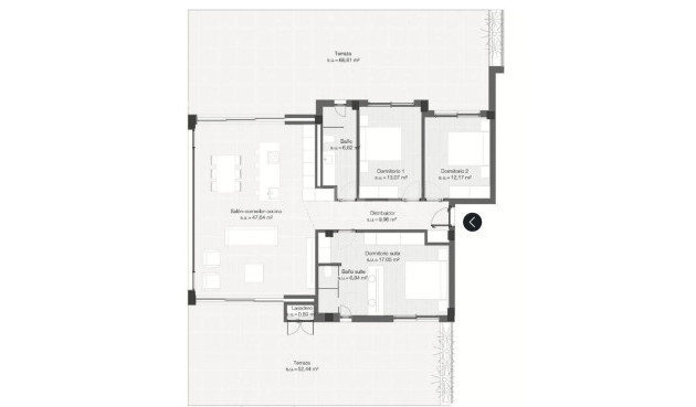 Odsprzedaż - Mieszkanie w bloku - Orihuela - Las Colinas Golf