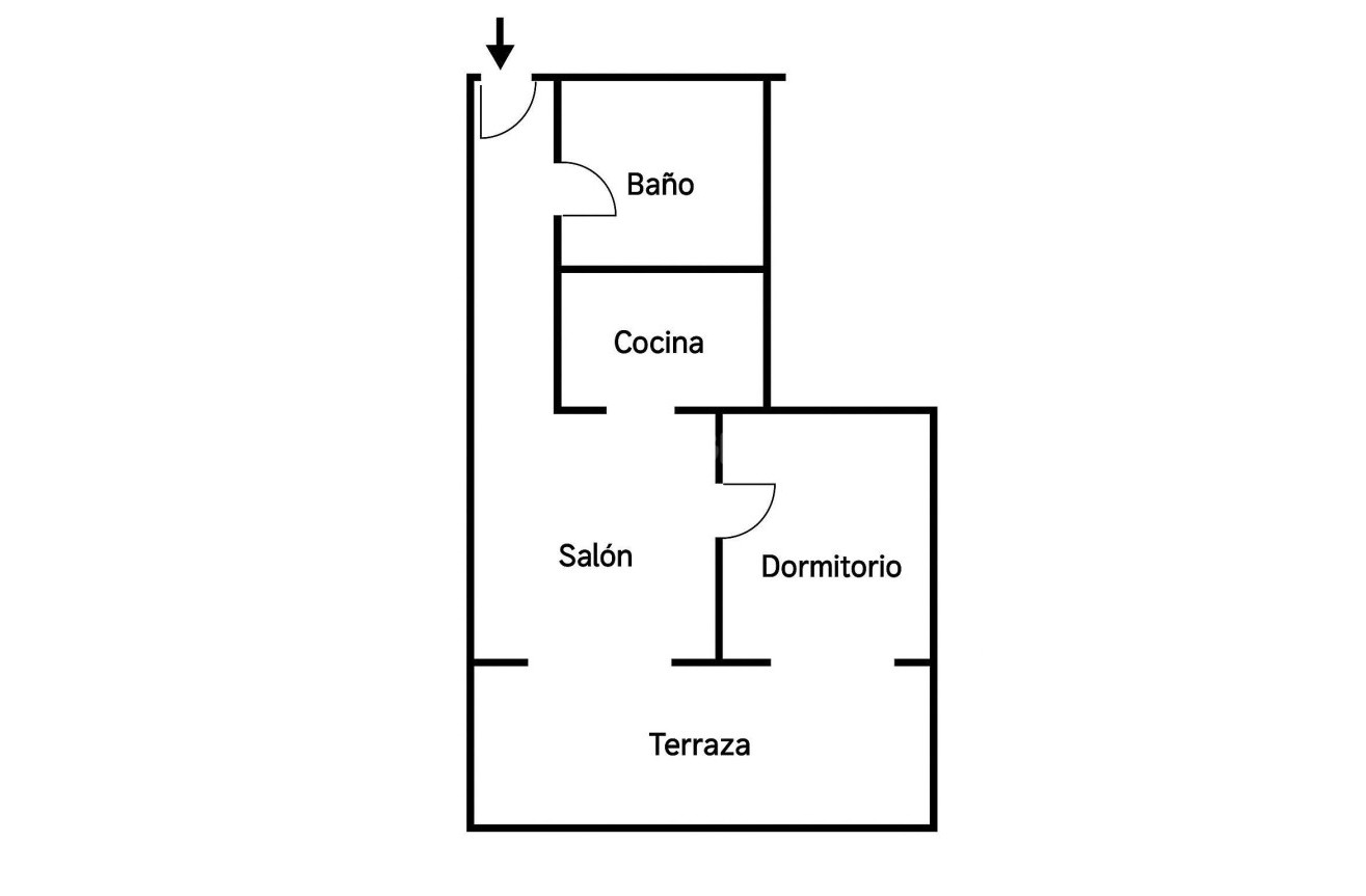 Resale - Penthouse - Torrevieja - Playa de los Locos