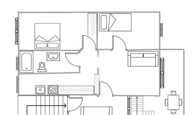 Odsprzedaż - Bungalow - Orihuela Costa - Punta Prima