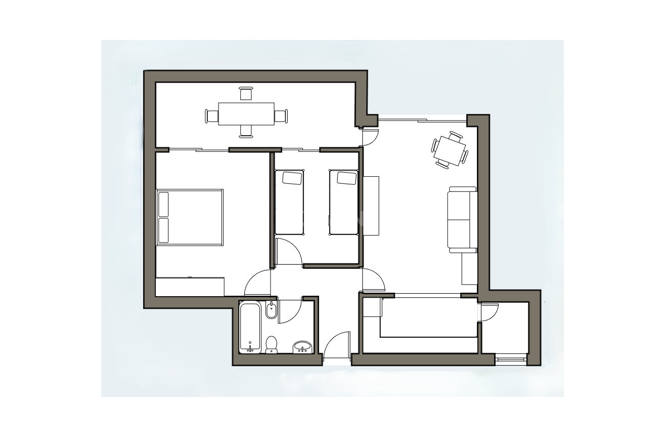 Odsprzedaż - Mieszkanie w bloku - Guardamar del Segura - Costa Blanca