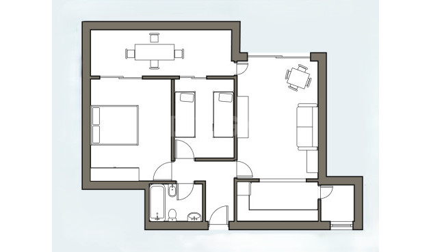 Odsprzedaż - Mieszkanie w bloku - Guardamar del Segura - Costa Blanca