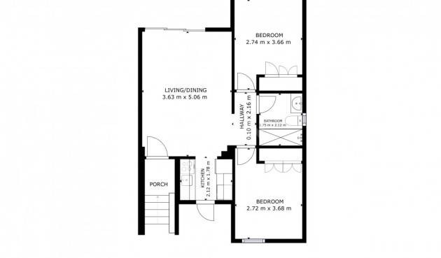 Odsprzedaż - Mieszkanie w bloku - Los Narejos - Costa Calida
