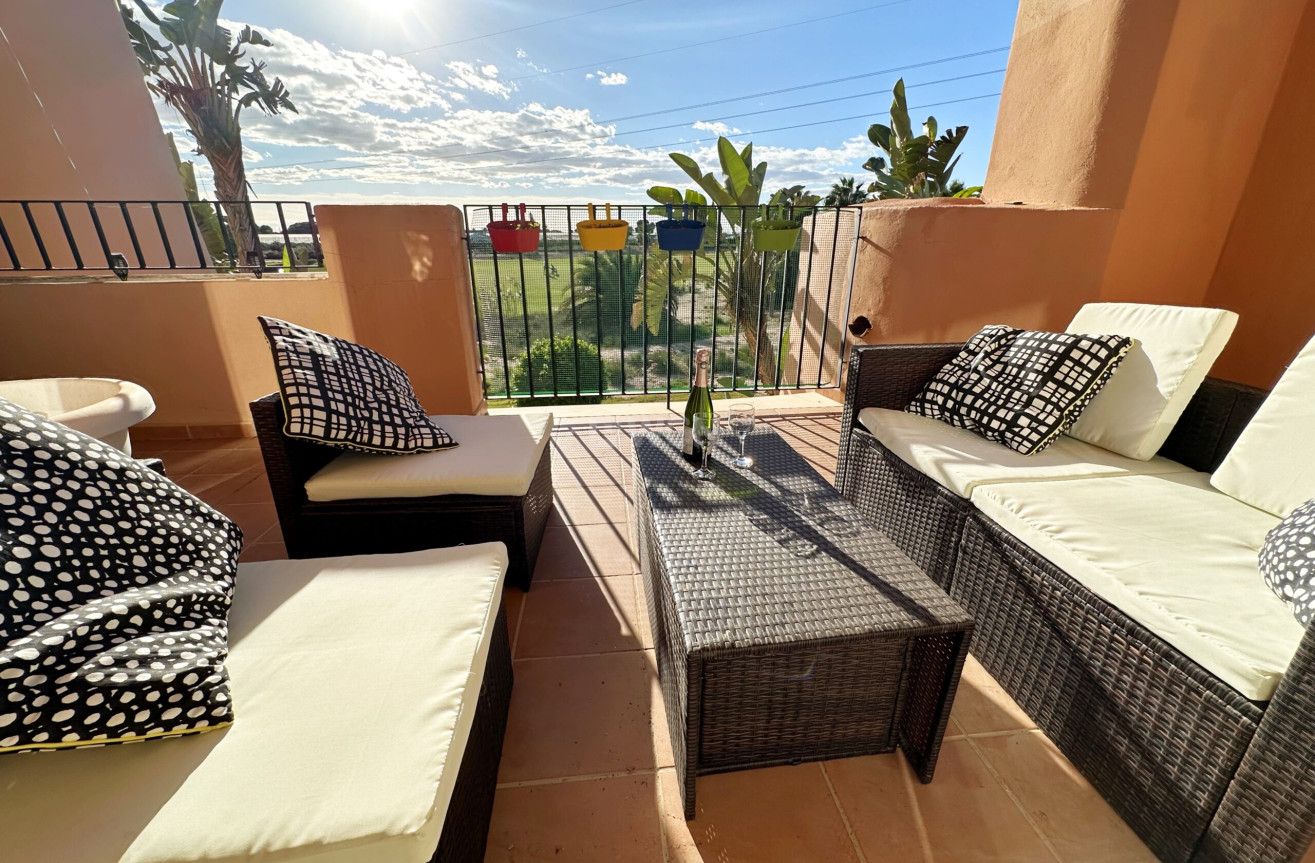 Odsprzedaż - Mieszkanie w bloku - Mar Menor Golf Resort - Inland