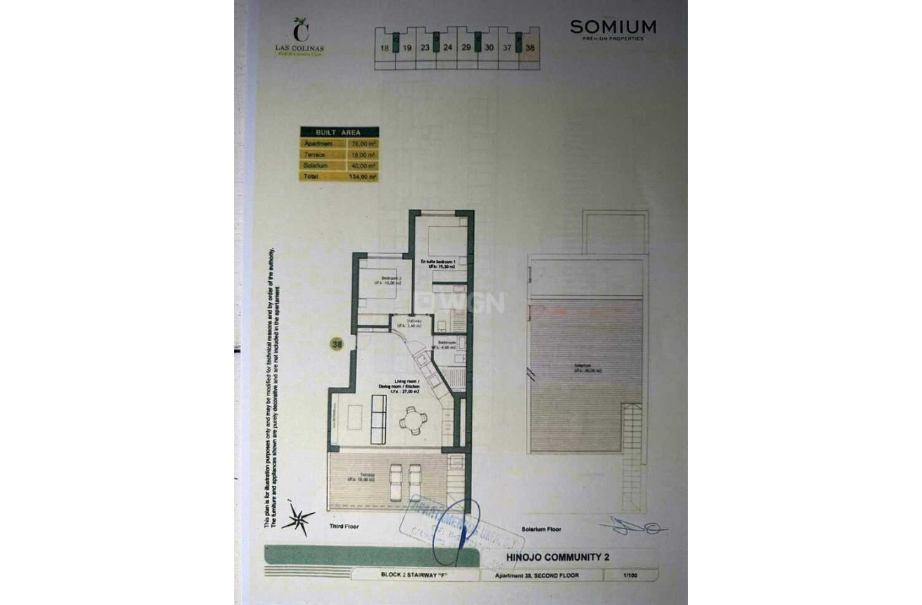 Odsprzedaż - Daszek - Las Colinas Golf - Costa Blanca