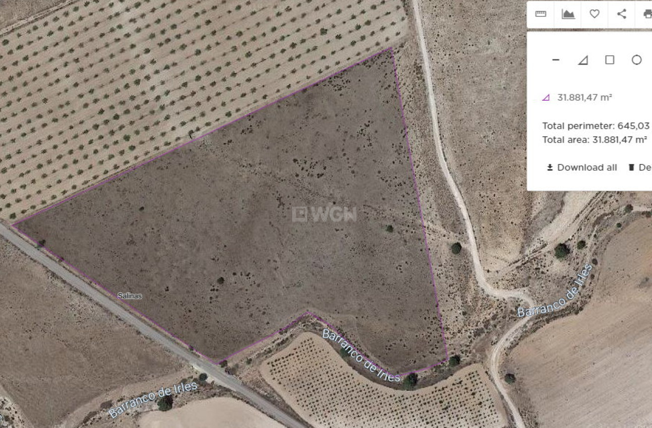 Reventa - Parcela / Terreno - Salinas - Inland