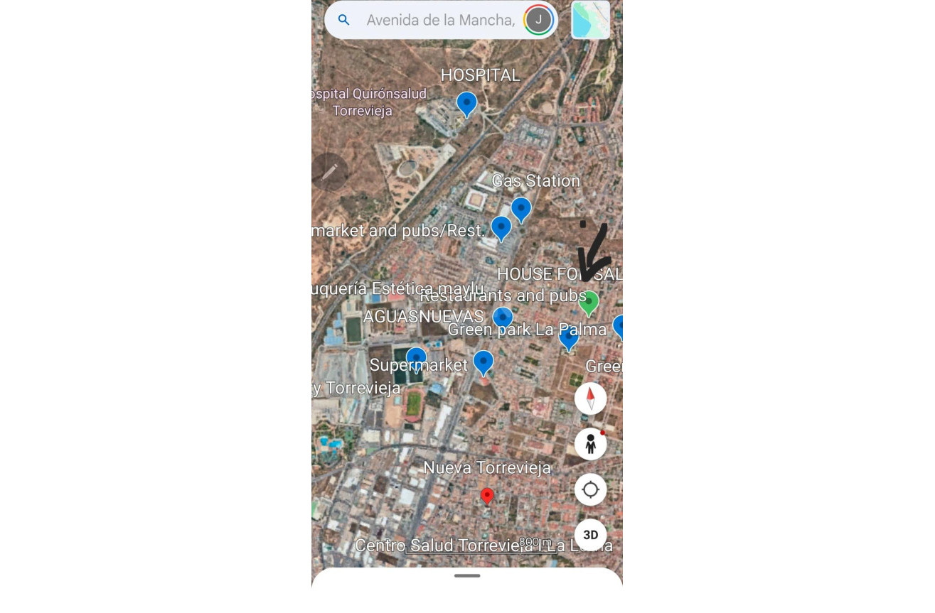 Odsprzedaż - Kamienica - Torrevieja - aguas nuevas