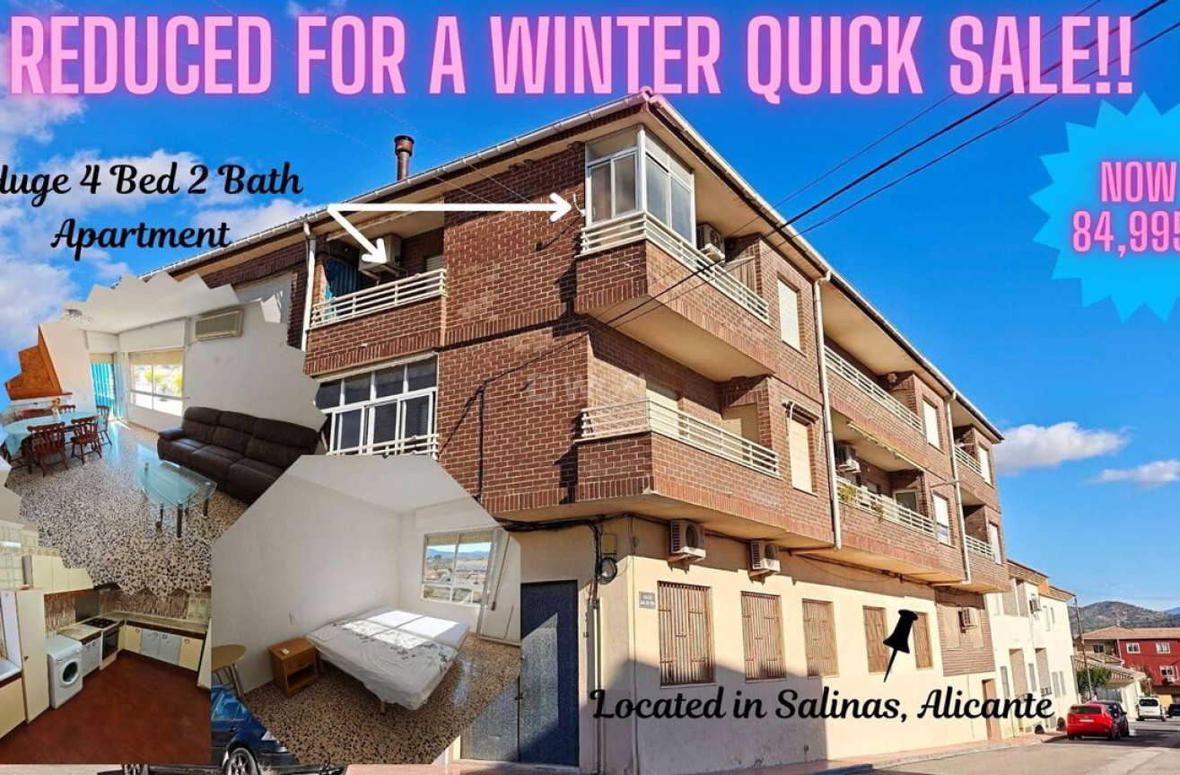 Resale - Apartment / flat - Salinas - Inland