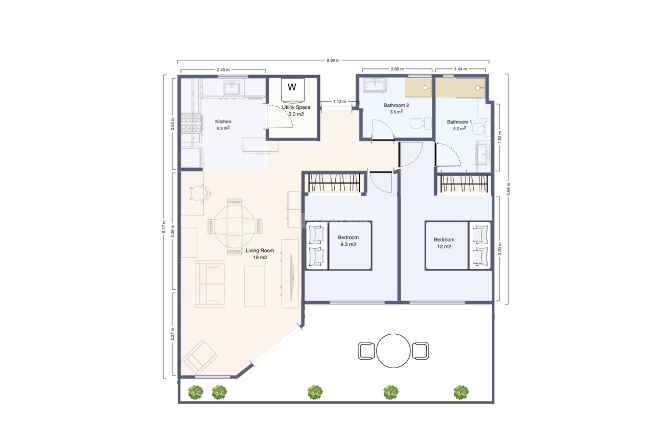 Wiederverkauf - Wohnung - Torrevieja - Costa Blanca