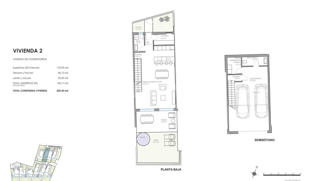New Build - Townhouse - Mojacar - Playa de la Mena